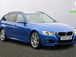 Blue Used 2017 BMW 320 M Sport Estate | £14,599 (Good price)