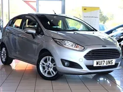 Silver Used 2017 Ford Fiesta Zetec Hatchback | £7,330 (Good price)