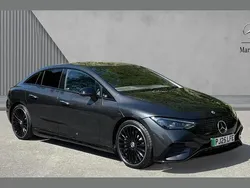 Grey Used 2025 Mercedes EQE350 AMG line Sedan | £54,480 (Super price)