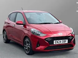 Red Used 2024 Hyundai i10 Premium Hatchback | £14,889 (Fair price)
