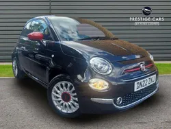 Black Used 2022 Fiat 500 Red Hatchback | £11,201 (Fair price)
