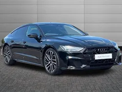 Mythos black Used 2024 Audi A7 Black Edition Hatchback | £43,895 (Expensive)