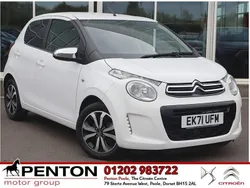White Used 2021 Citroën C1 Shine Hatchback | £9,490 (Fair price)