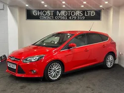 Red Used 2013 Ford Focus Zetec Hatchback | £4,595 (Good price)