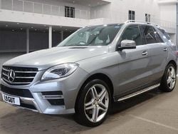 Silver Used 2015 Mercedes ML350 AMG line SUV | £12,999 (Fair price)