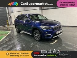 Blue Used 2017 BMW X1 xLine SUV | £16,997 (Fair price)