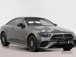 Grey Used 2022 Mercedes E350 AMG Line Premium Plus Coupe | £35,995 (Good price)