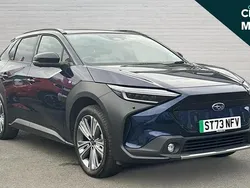 Assured blue Used 2023 Subaru Solterra SUV | £26,742 (Fair price)