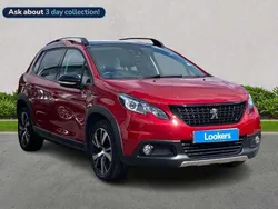 Red Used 2017 Peugeot 2008 GT-line SUV | £11,559 (Fair price)