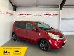 Red Used 2011 Nissan Note N-TEC MPV | £3,995 (A bit pricey)