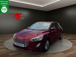 Red Used 2018 Ford Focus Titanium Hatchback | £9,600 (Fair price)