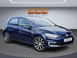 Blue Used 2019 VW e-Golf Hatchback | £9,490 (Good price)