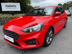 Red Used 2019 Ford Focus ST-Line Hatchback | £11,995 (Fair price)