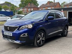 Blue Used 2019 Peugeot 3008 Allure SUV | £10,840 (Fair price)