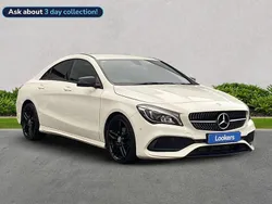 White Used 2016 Mercedes CLA180 AMG line Sedan | £11,999 (Fair price)