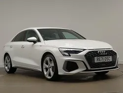 White Used 2022 Audi A3 Comfort Sedan | £22,998 (Fair price)