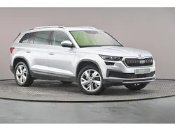 Brilliant silver metallic Used 2021 Skoda Kodiaq SE L SUV | £24,390 (Fair price)