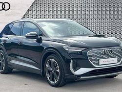 Black Used 2021 Audi Q4 e-tron Comfort SUV | £23,250