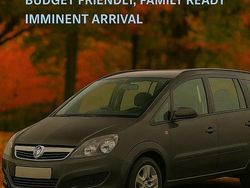 Grey Used 2013 Vauxhall Zafira MPV | £2,950 (Good price)