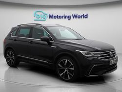 Black Used 2022 VW Tiguan R-line SUV | £26,250 (Fair price)
