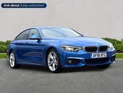 Blue Used 2018 BMW 420 M Sport Coupe | £15,895 (Fair price)