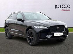 Black Used 2020 Jaguar F-Pace Chequered Flag SUV | £25,323 (Fair price)