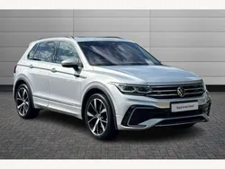 Reflex silver Used 2023 VW Tiguan R-line SUV | £31,850 (Fair price)