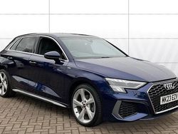 Blue Used 2023 Audi A3 S-Line Hatchback | £20,698 (Fair price)