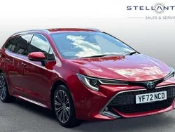Red Used 2022 Toyota Corolla Estate | £22,692 (Fair price)
