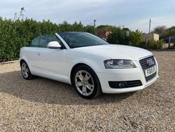 White Used 2010 Audi A3 Cabriolet Sport Cabriolet | £3,995 (Fair price)