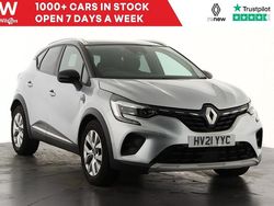 Grey/black Used 2021 Renault Captur Iconic SUV | £11,549 (Fair price)