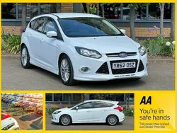 White Used 2012 Ford Focus Zetec Hatchback | £3,300 (Good price)