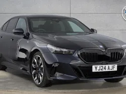 Black Used 2024 BMW 550e M Sport | £59,500