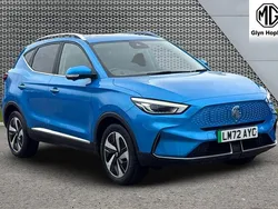 Blue Used 2022 MG ZS Trophy Sedan | £14,520 (Fair price)