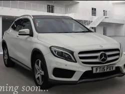 White Used 2015 Mercedes GLA220 AMG line SUV | £12,995 (Fair price)