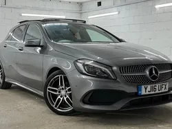 Grey Used 2016 Mercedes A200 AMG Line Premium Plus Hatchback | £11,945 (Fair price)