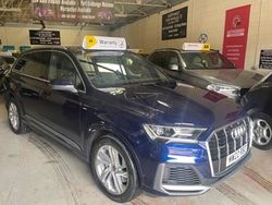 Blue Used 2022 Audi Q7 S-Line SUV | £41,777 (A bit pricey)