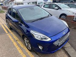 Blue Used 2017 Ford Fiesta Titanium Hatchback | £5,295 (Fair price)