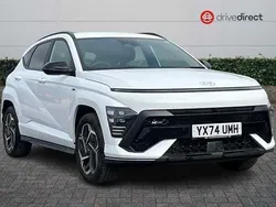 White Used 2024 Hyundai Kona N Line SUV | £27,549 (Expensive)