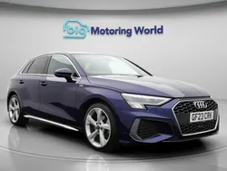 Blue Used 2023 Audi A3 Sportback S-Line Hatchback | £20,500 (Fair price)