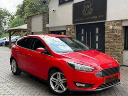 Red Used 2017 Ford Focus Zetec Hatchback | £2,980 (Good price)