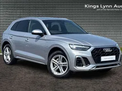 Silver Used 2024 Audi Q5 S-Line SUV | £40,518 (Fair price)