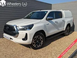 White Used 2021 Toyota HiLux Pickup | £17,995 (Super price)