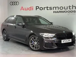Grey Used 2021 BMW 530e M Sport Estate | £25,875 (Good price)