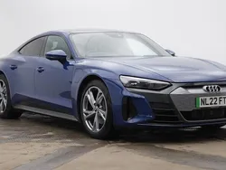 Blue Used 2022 Audi e-tron GT quattro Comfort Sedan | £40,995 (Super price)