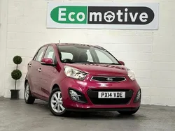 Pink Used 2014 Kia Picanto 2 Hatchback | £6,730 (Fair price)