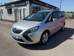 Silver Used 2014 Vauxhall Zafira Tourer MPV | £4,995 (Fair price)