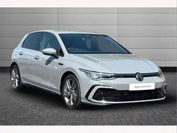 Moonstone grey Used 2022 VW Golf VIII R-line Hatchback | £20,295 (A bit pricey)