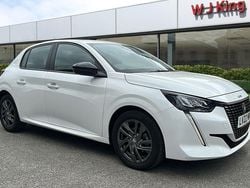 White Used 2022 Peugeot 208 Active Premium Hatchback | £13,365 (Fair price)