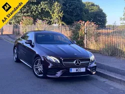Red Used 2019 Mercedes E300 AMG line Coupe | £21,495 (Fair price)